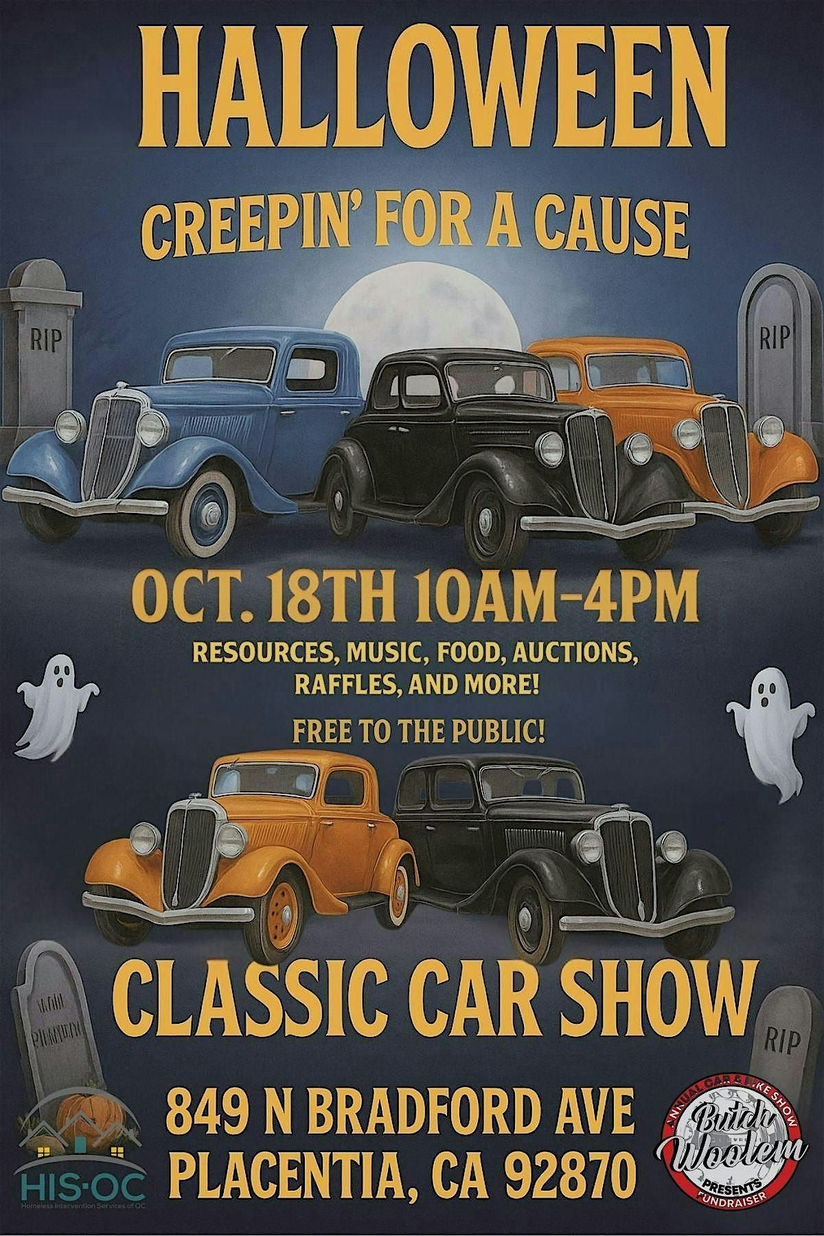 HIS-OC 3rd Annual Car Show, 18 October | Event in Placentia | AllEvents
