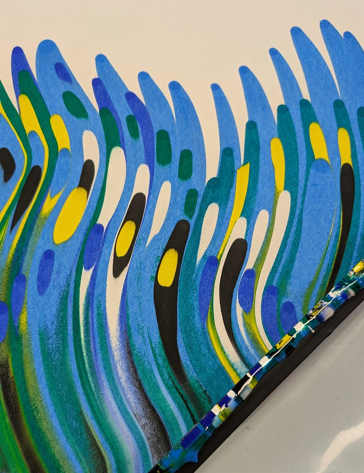 Art Afternoon with Alex: Squeegee Painting | Event in Washington | AllEvents
