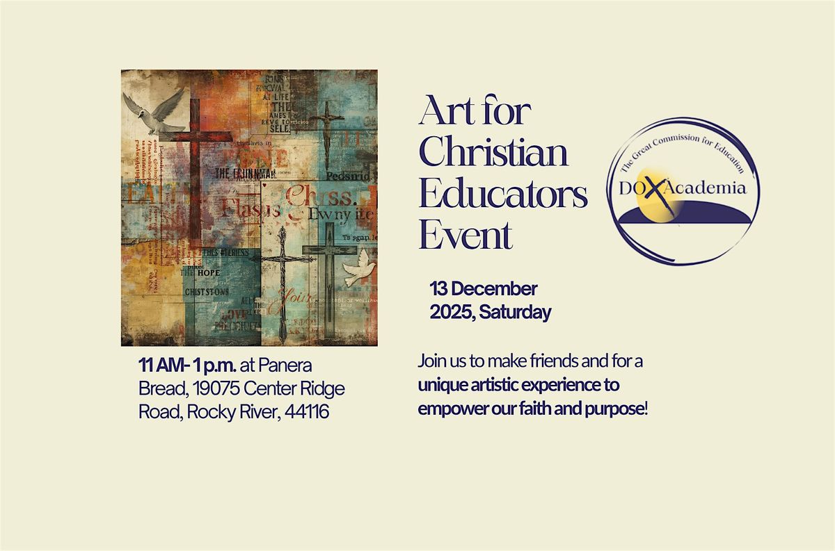Art For Christian Educators, a networking event!, 13 December | Event in Rocky River | AllEvents