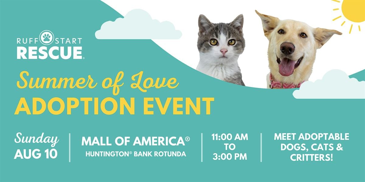Summer of Love Adoption Event with Ruff Start Rescue, 10 August | Event in Bloomington | AllEvents
