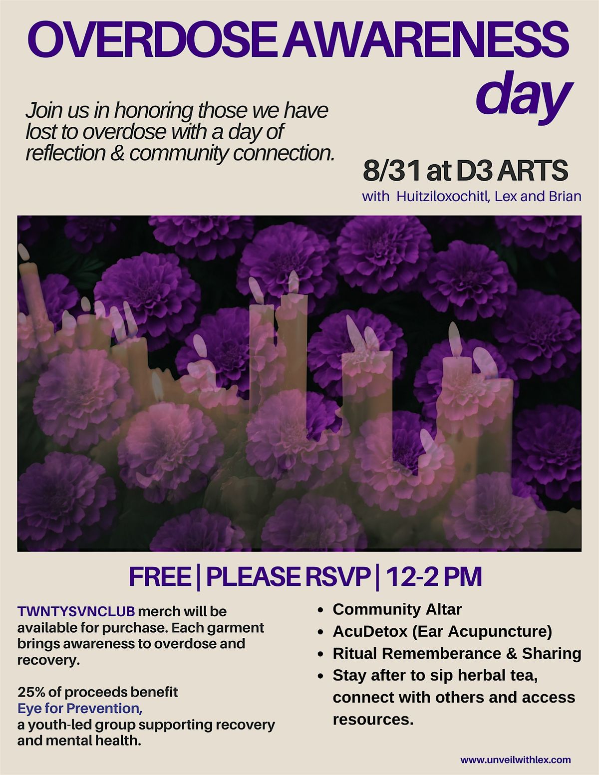 Overdose Awareness Day, 31 August | Event in Denver | AllEvents