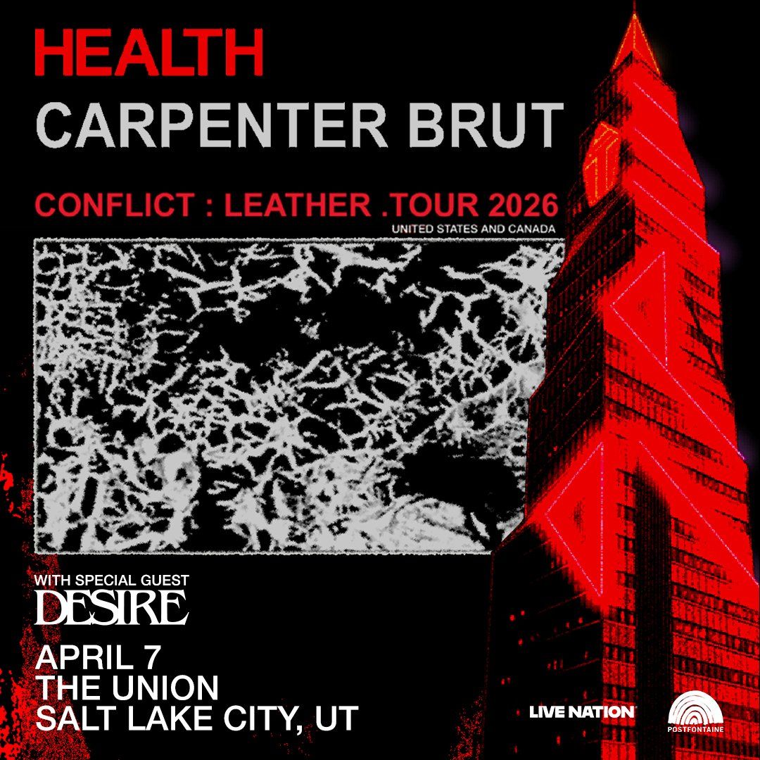 Health & Carpenter Brut, 16 April | Event in Boston | AllEvents