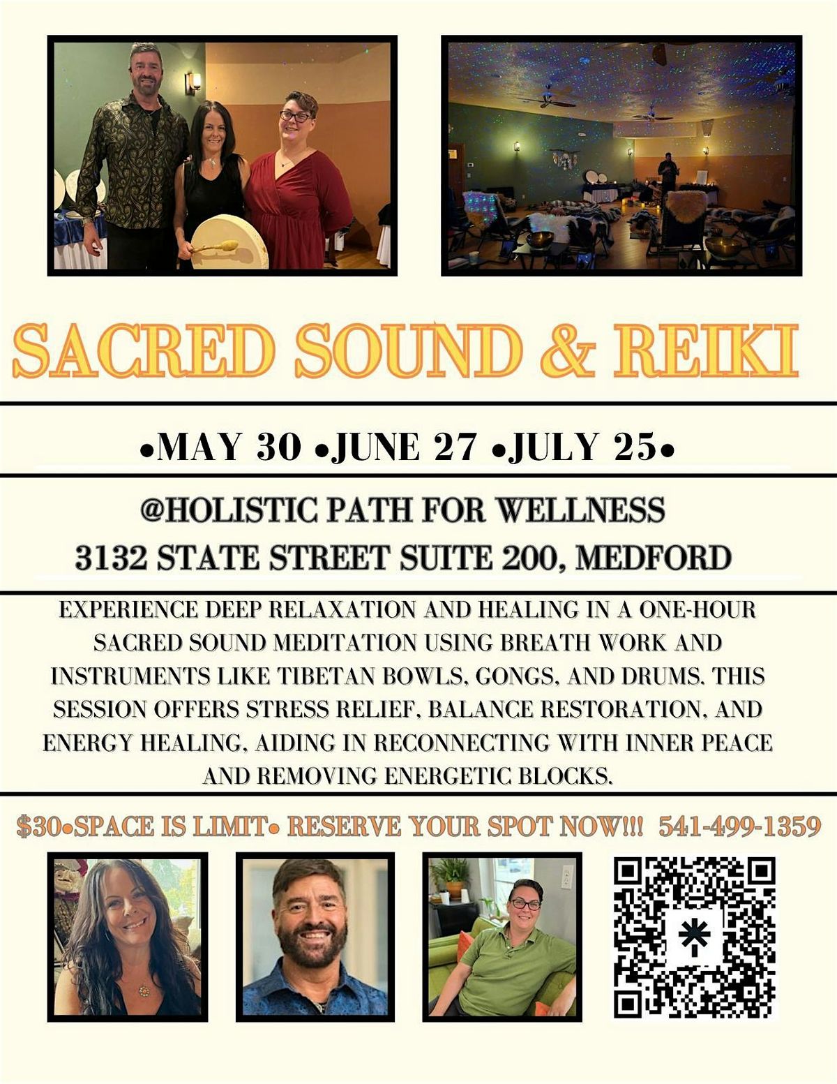 June 27th Sacred Sound and Reiki, 27 June | Event in Medford | AllEvents
