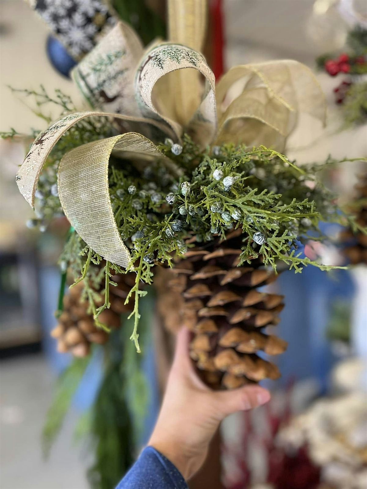 Pinecone Chandelier Workshop, 6 December | Event in Annandale | AllEvents