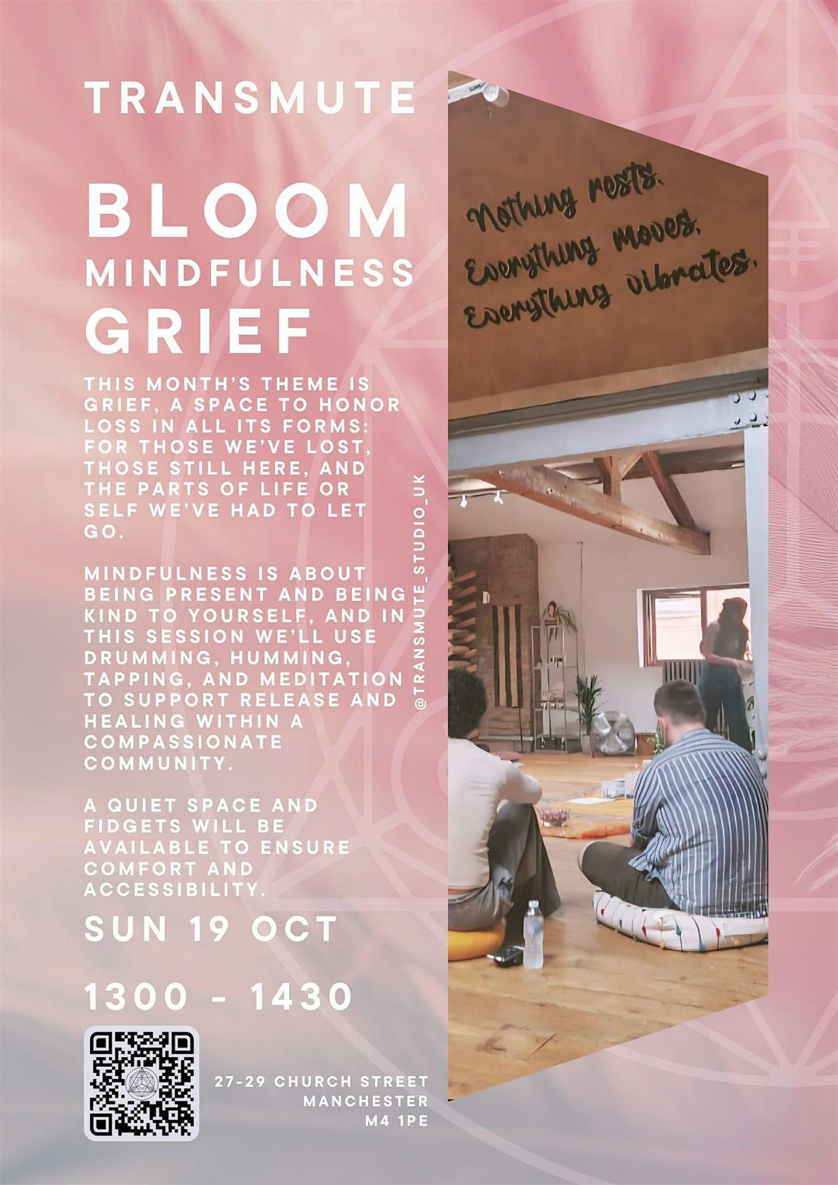 Bloom Mindfulness - Grief, 19 October | Event in Manchester | AllEvents
