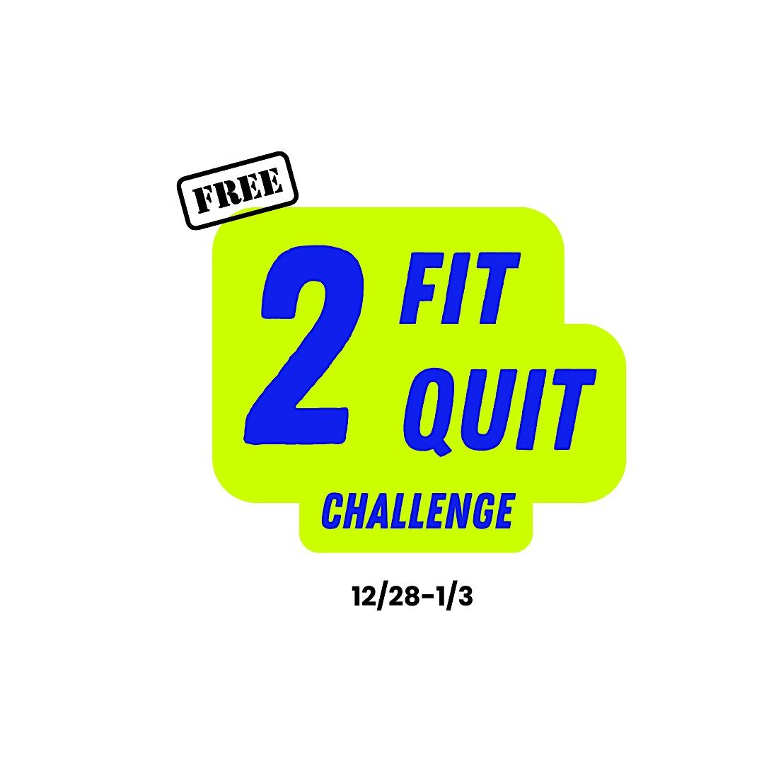 2 Fit 2 Quit Challenge, 28 December | AllEvents