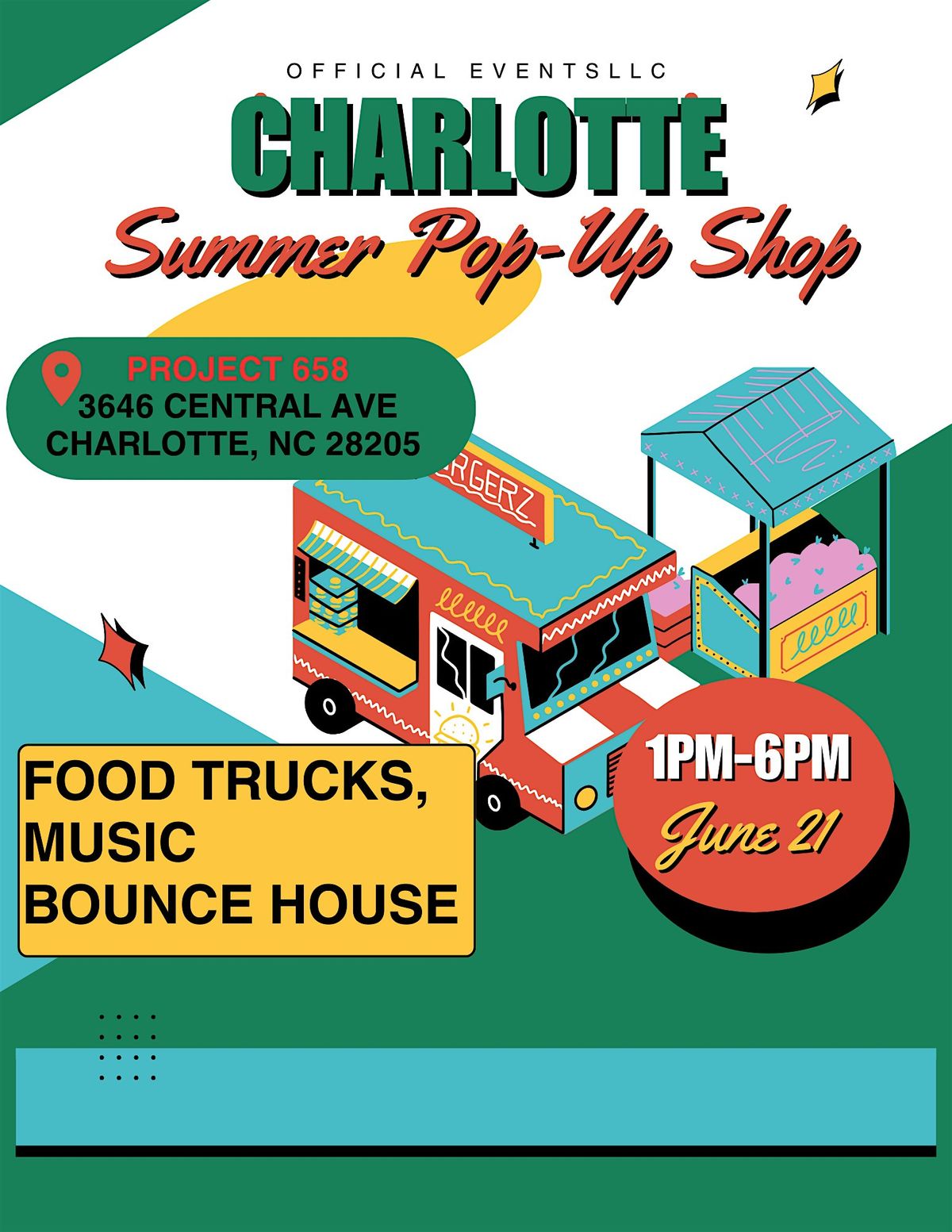 Charlotte Summer Pop up, 21 June | Event in Charlotte | AllEvents