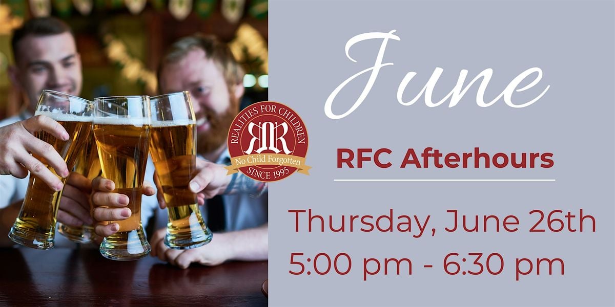RFC Business Afterhours at Main Event, 26 June | Event in Windsor | AllEvents