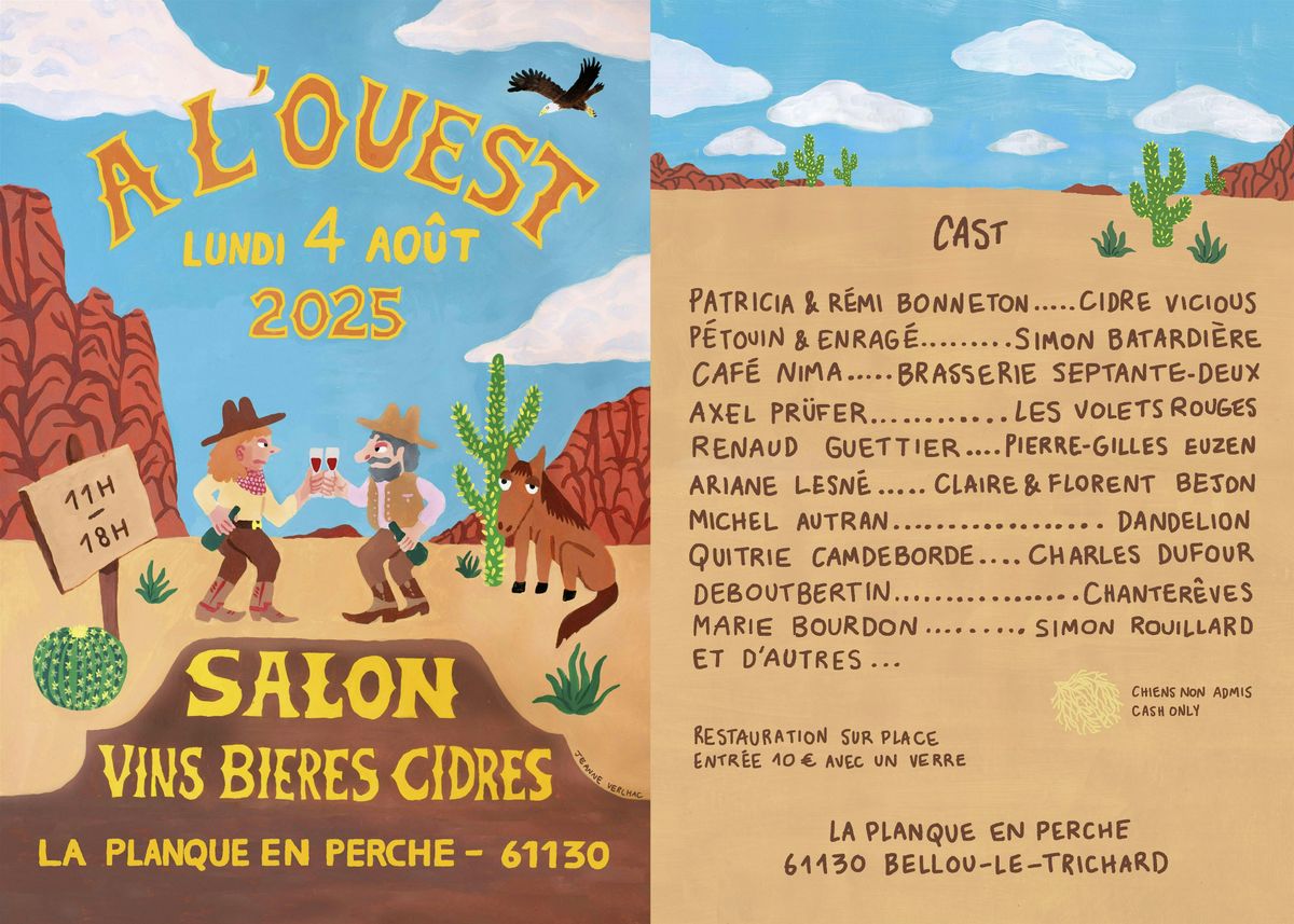 SALON À l'OUEST 2025 @salonalouest, 4 August | Event in Bellou-le-Trichard | AllEvents