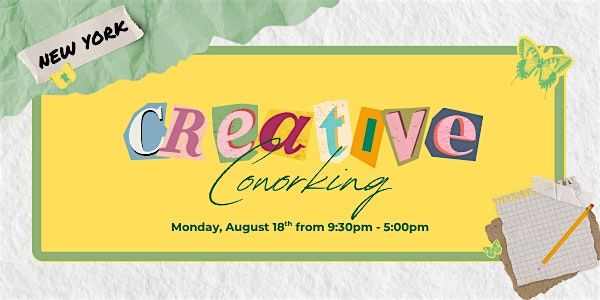 Creative Coworking Session (NYC), 18 August | Event in New York | AllEvents