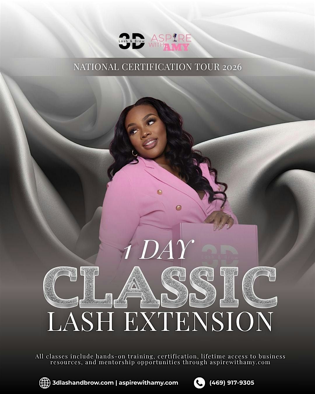 Classic Lash Extensions Certification – Dallas, TX (Jan 13, 2026), 13 January | Event in Dallas | AllEvents