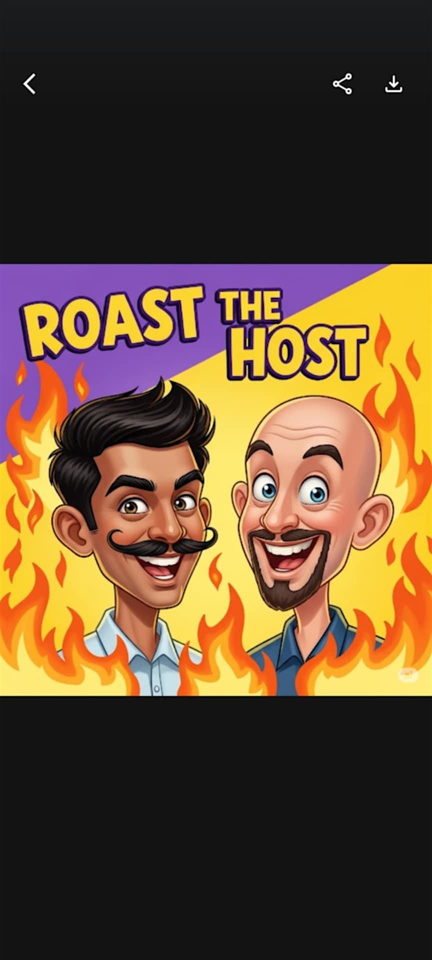 Roast the Host comedy show, 16 August | Event in Montréal | AllEvents