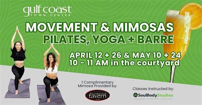 Movement and Mimosas, 24 May | Event in Fort Myers | AllEvents