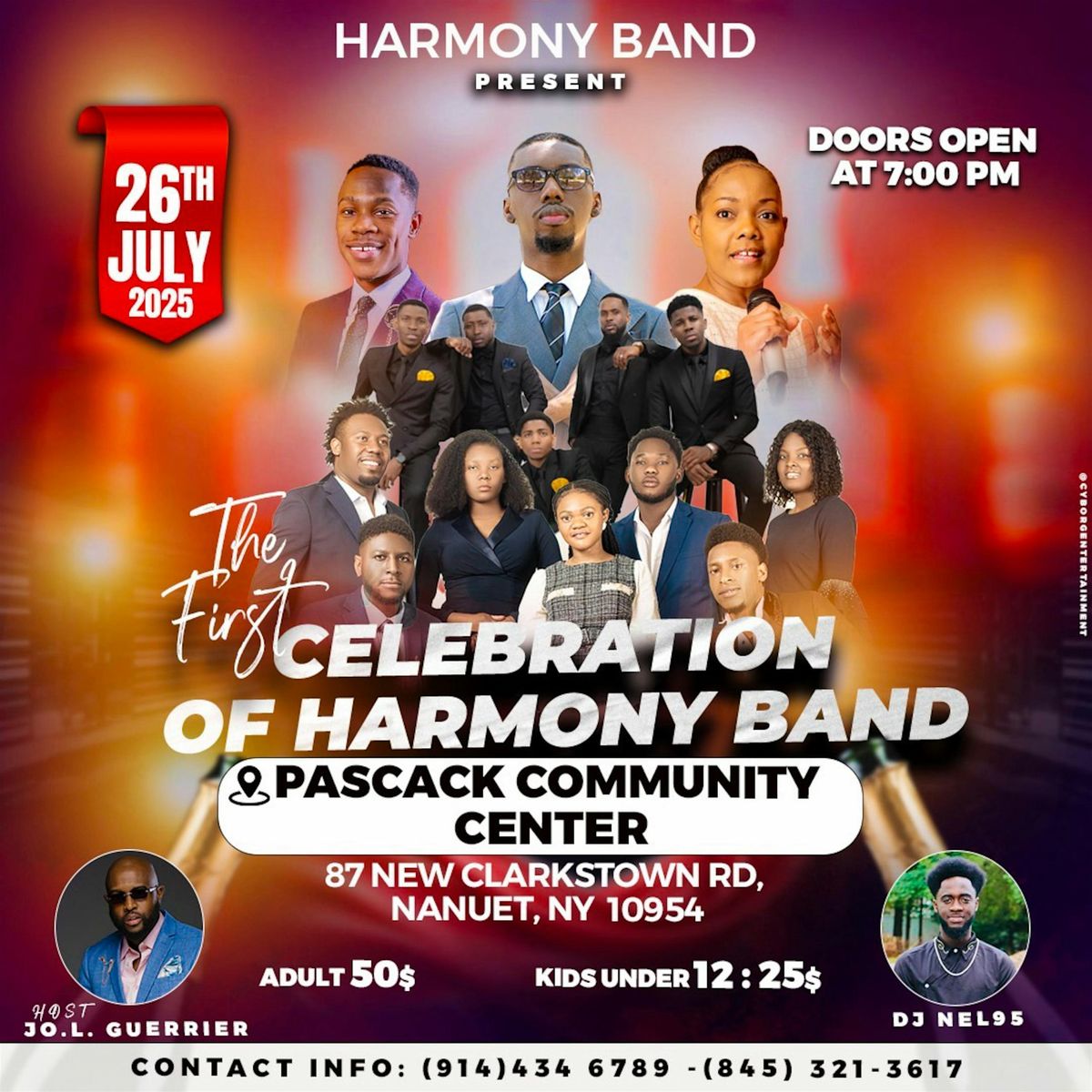 The first celebration of Harmony, 26 July | Event in Suffern | AllEvents