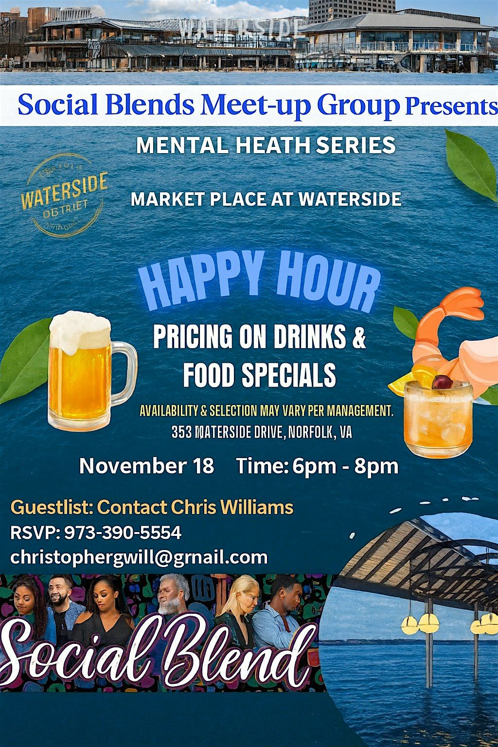 Waterside Social Networking Business Mixer, 18 November | Event in Norfolk | AllEvents