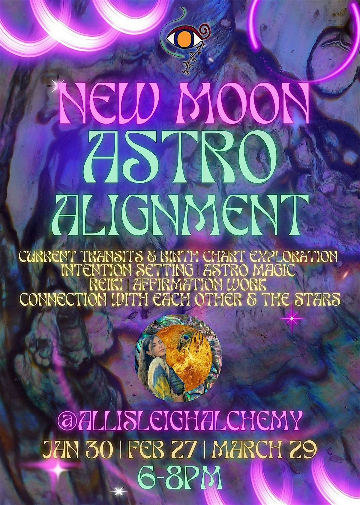 NEW MOON ASTRO ALIGNMENT!, 27 May | Event in Durham | AllEvents