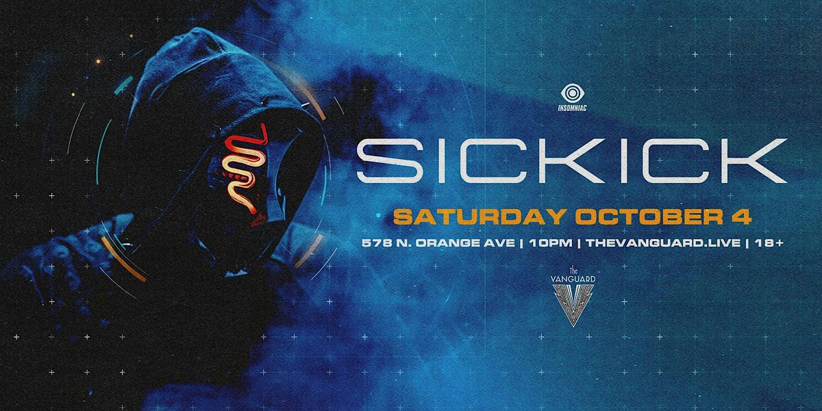SICKICK at The Vanguard, 4 October | Event in Orlando | AllEvents
