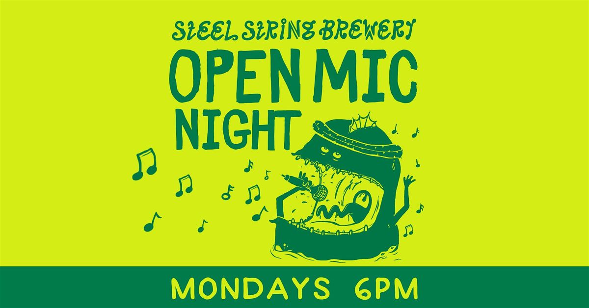 Open Mic Night at Steel String Brewery | Event in Carrboro | AllEvents