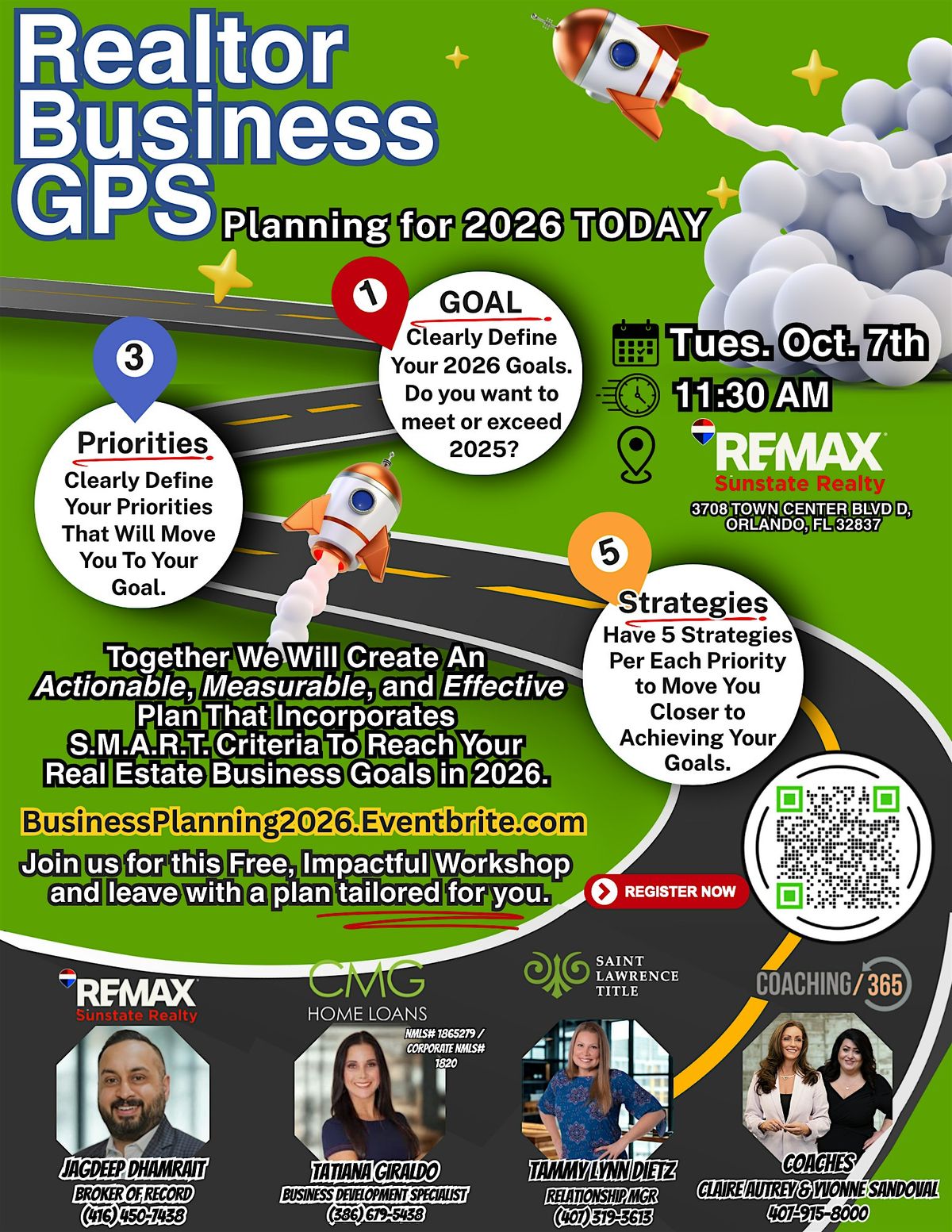 Realtor Business Planning for 2026 Lunch & Learn - Orlando, 7 October | Event in Orlando | AllEvents