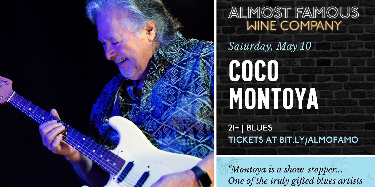 Coco Montoya at New Orleans Jazz Market, 22 October | Event in New Orleans | AllEvents