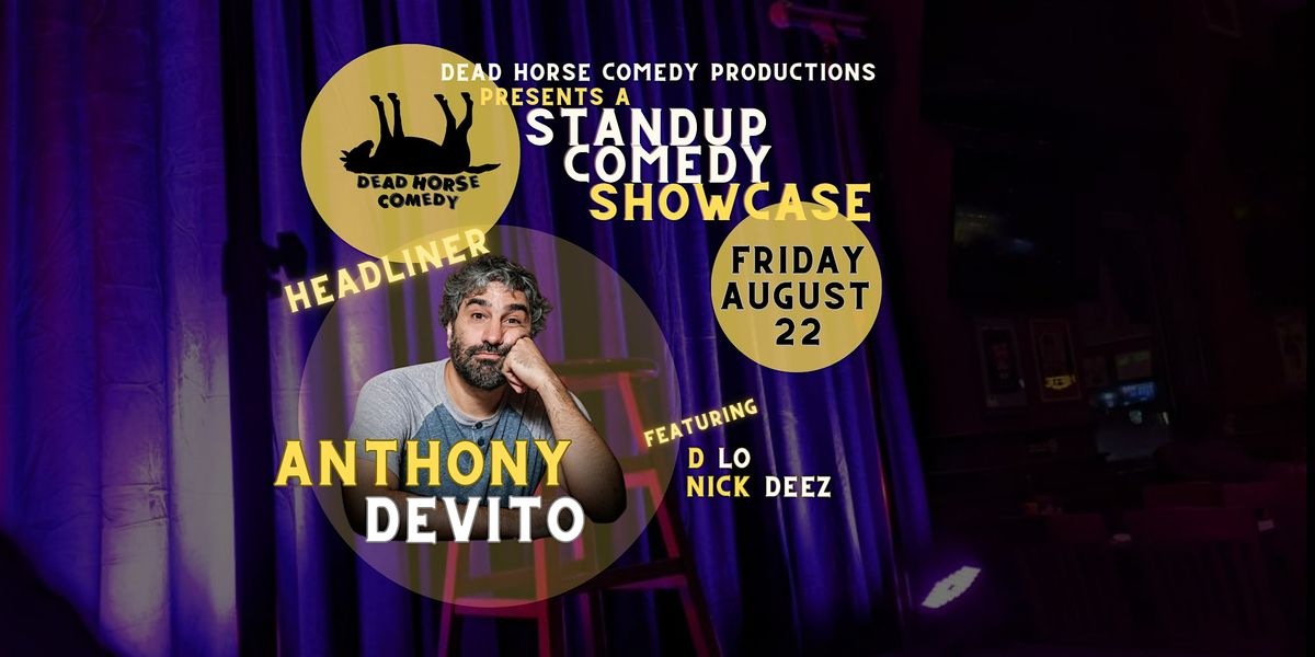Live Comedy Starring Anthony DeVito (HBO, Colbert), 22 August | Event in Arlington | AllEvents