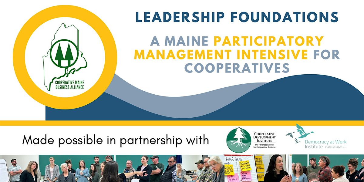 Leadership Foundations – A Participatory Management Intensive for Co-ops, 16 October | Event in Lewiston