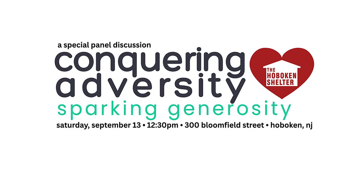 Conquering Adversity • Sparking Generosity, 13 September | Event in Hoboken | AllEvents