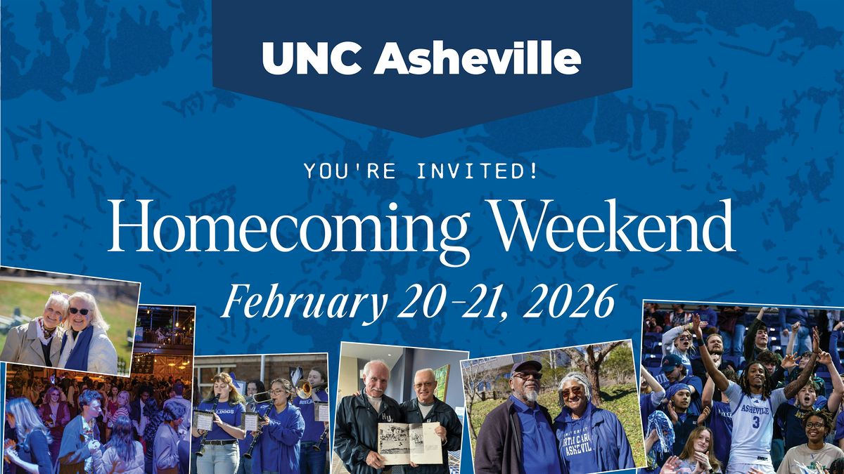 UNCA Homecoming 2026, 20 February | Event in Asheville | AllEvents
