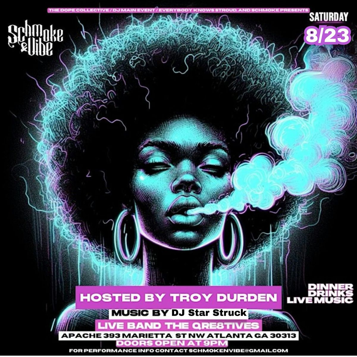 Schmoke & Vibe, 23 August | Event in Atlanta | AllEvents