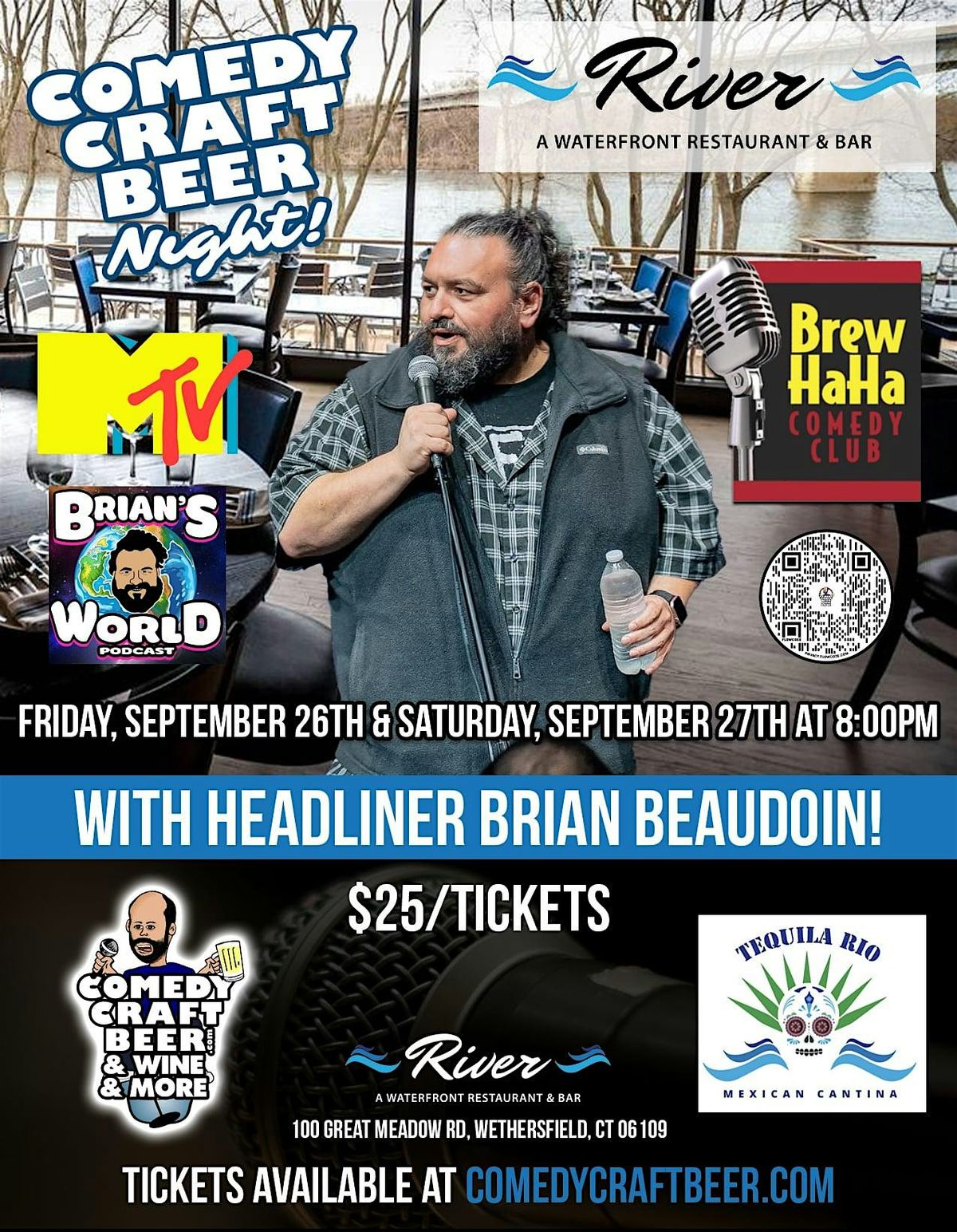 Comedy Night at Brew Ha Ha at River, 27 September | Event in Wethersfield | AllEvents