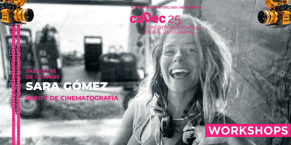 WORKSHOP DE SCRIPT CINEMATOGRÁFICO, 25 October | Event in Santa Cruz de Tenerife | AllEvents