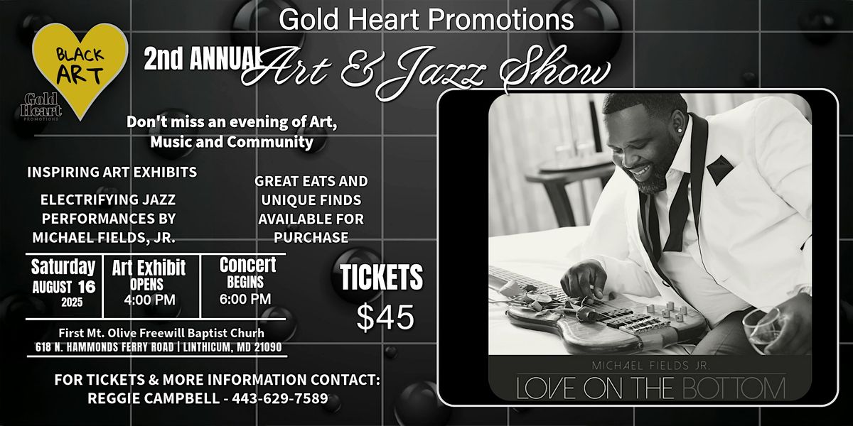 2nd Annual Art & Jazz Show, 16 August | Event in Linthicum Heights | AllEvents