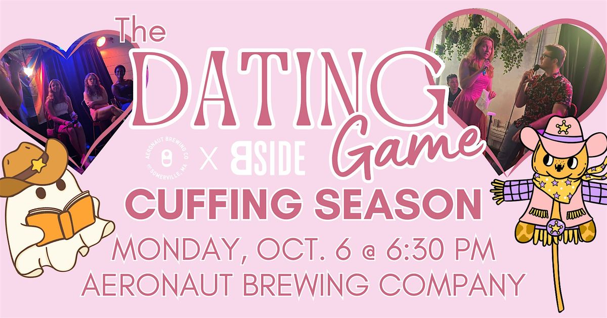 The Dating Game with Boston B-Side at Aeronaut, 6 October | Event in Somerville | AllEvents