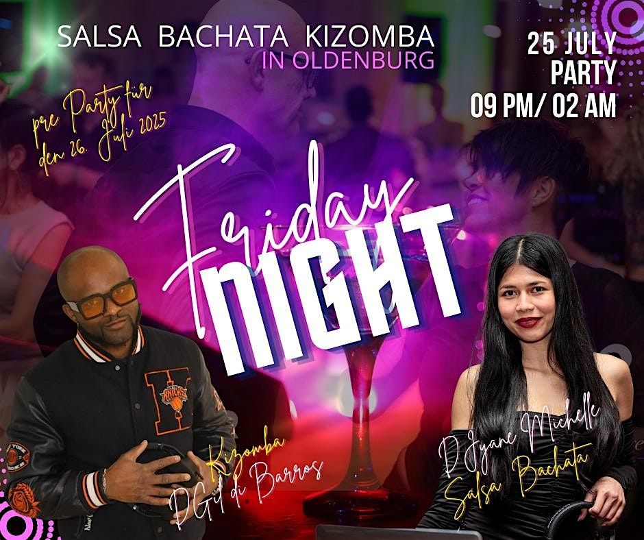 Emotions Salsa Bachata Kizomba pre party  Summer Time, 25 July | Event in Oldenburg | AllEvents