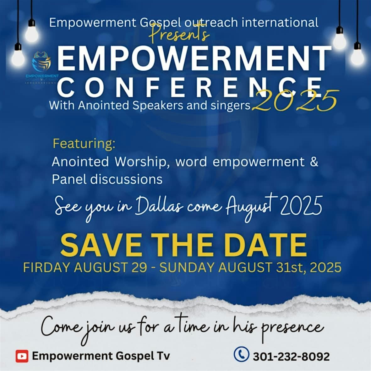 Empowerment Conference, 29 August | Event in Arlington | AllEvents