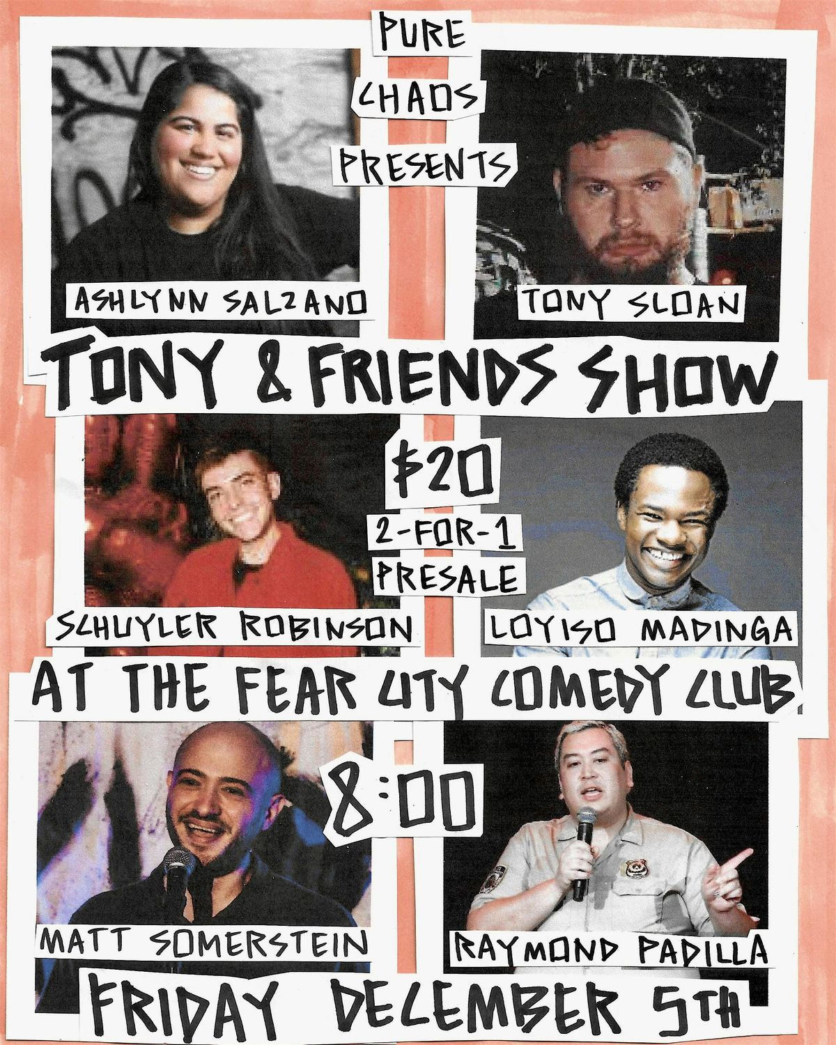 Pure Chaos Comedy BYOB Standup Show | Lower East Side, 5 December | Event in New York | AllEvents