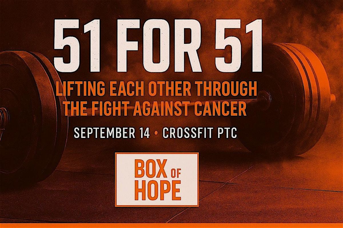51 for 51, 14 September | Event in Peachtree City | AllEvents