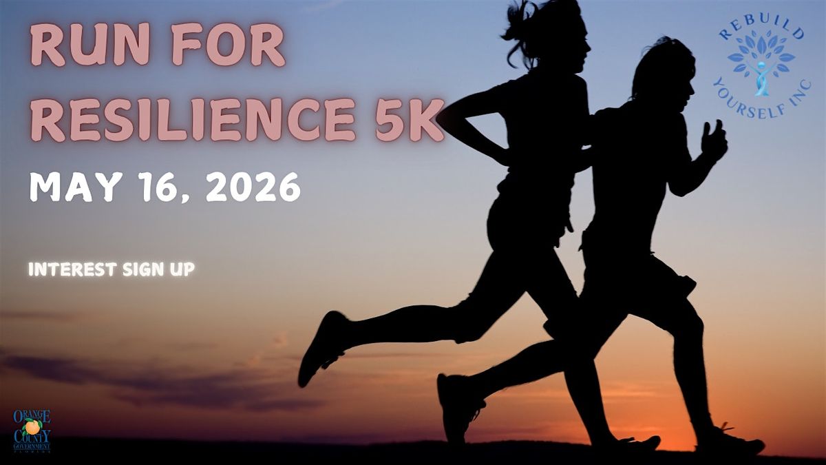 Run for Resilience 5K – Interest Sign-Up Only, 16 May | Event in Orlando | AllEvents