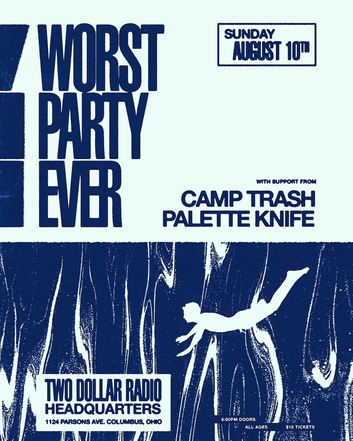 Worst Party Ever w/ Camp Trash & Palette Knife, 10 August | Event in Columbus | AllEvents