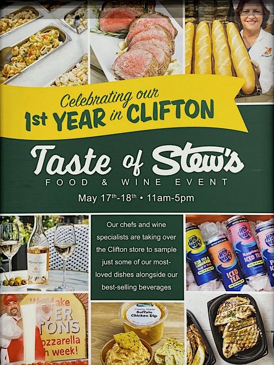 Taste of Stew's Food & Wine Event Clifton, 18 May | Event in Clifton | AllEvents