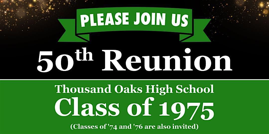 TOHS Class of 1975 - 50th Reunion, 26 September | Event in Thousand Oaks | AllEvents