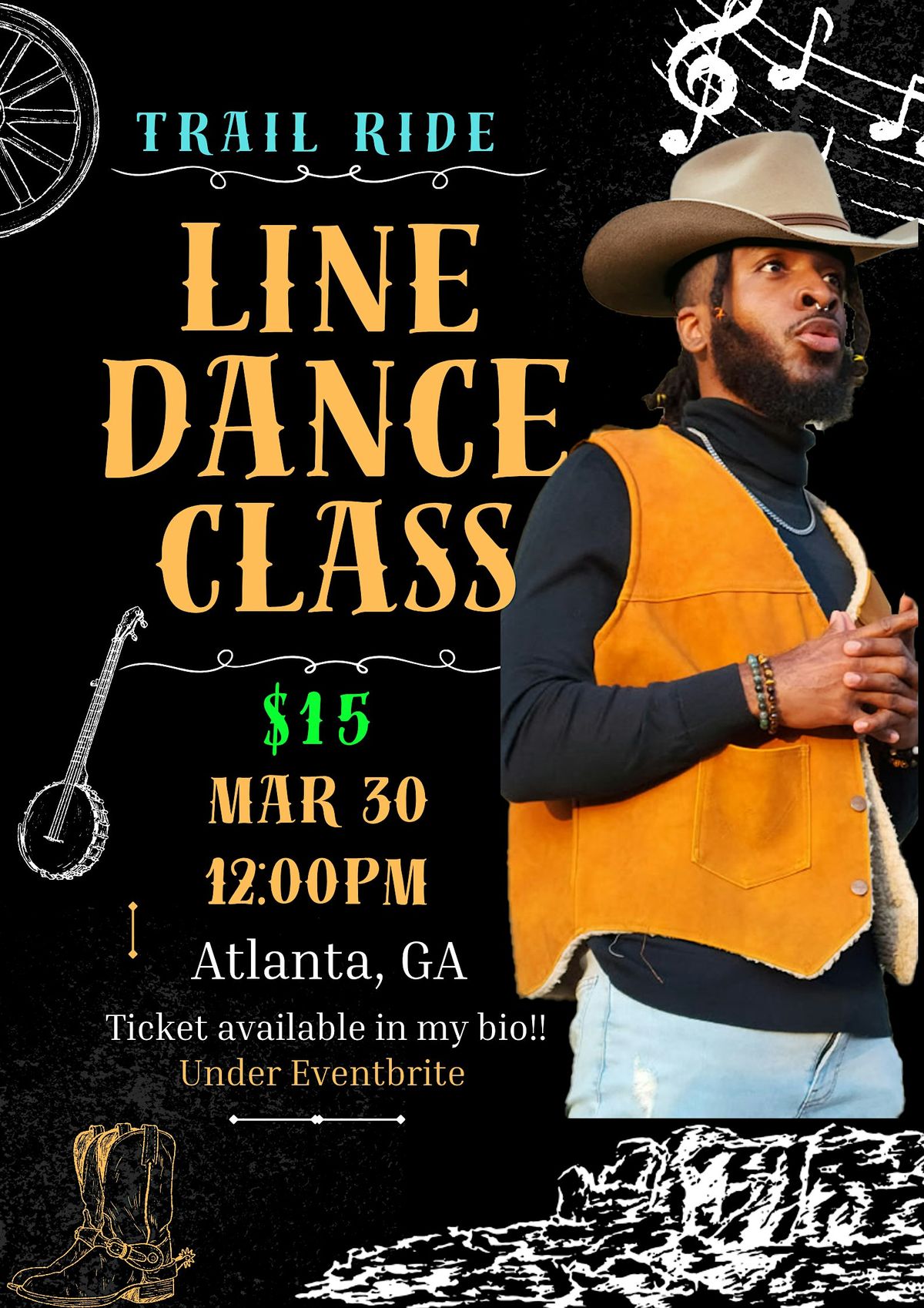 ATL Trail Ride Line Dance Class | Event in Atlanta | AllEvents