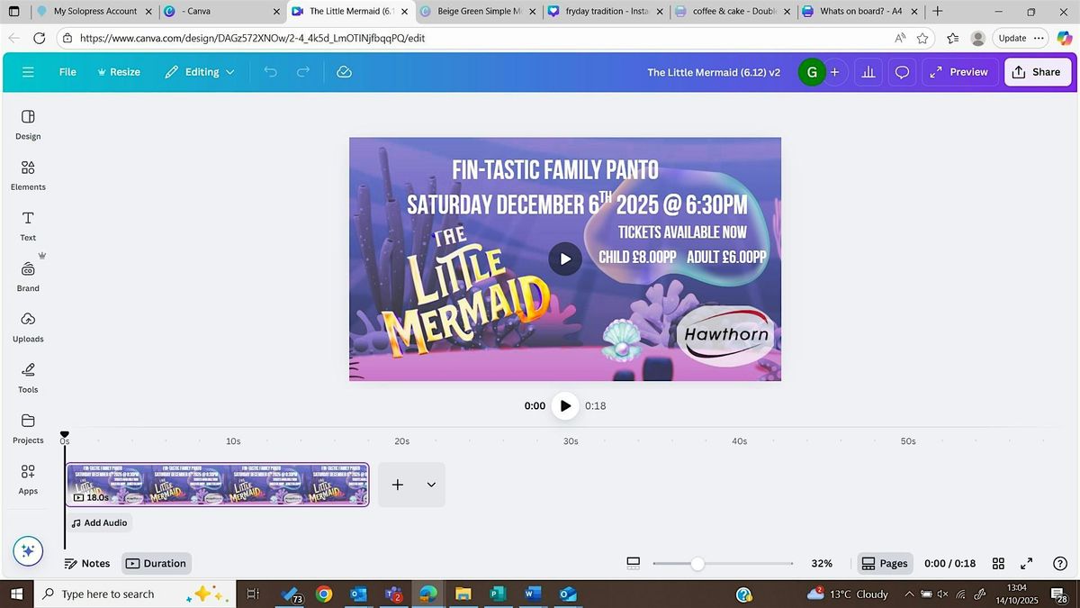 The Little Mermaid Pantomime, 6 December | Event in Burry Port | AllEvents
