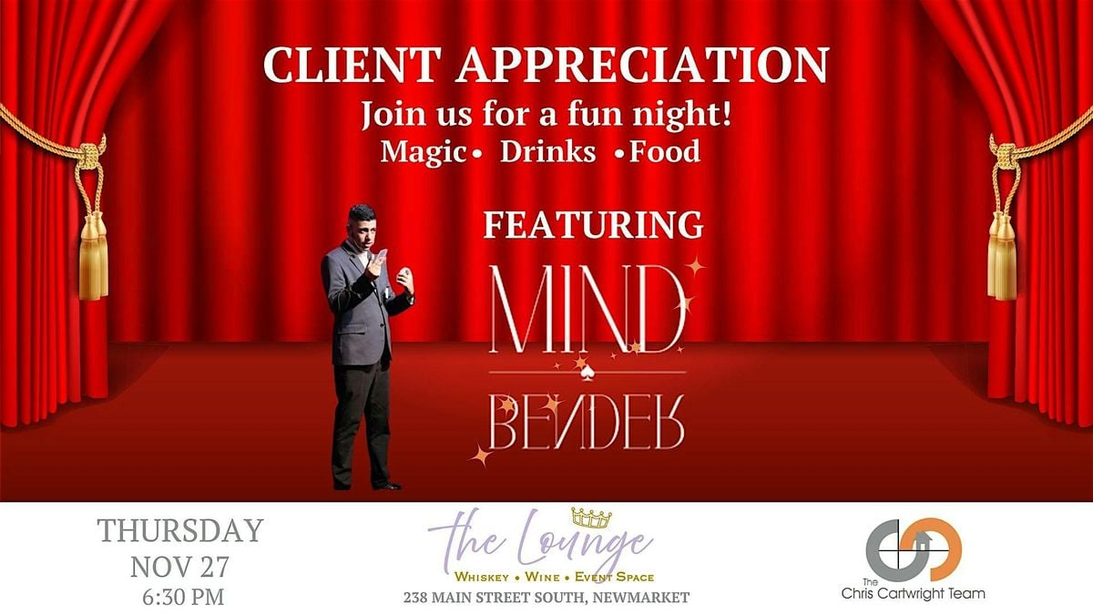 Team Cartwright Client Appreciation, 27 November | Event in Newmarket | AllEvents