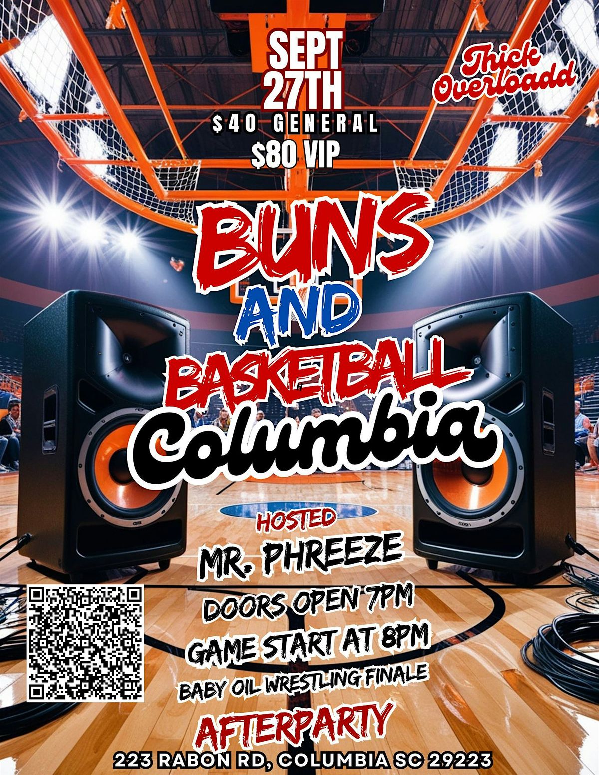 Buns and Basketball Columbia - September 27th 2025, 27 September | Event in Columbia | AllEvents