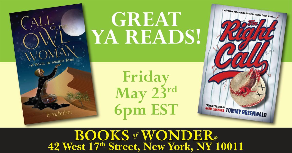 Great YA Reads!, 23 May | Event in New York | AllEvents