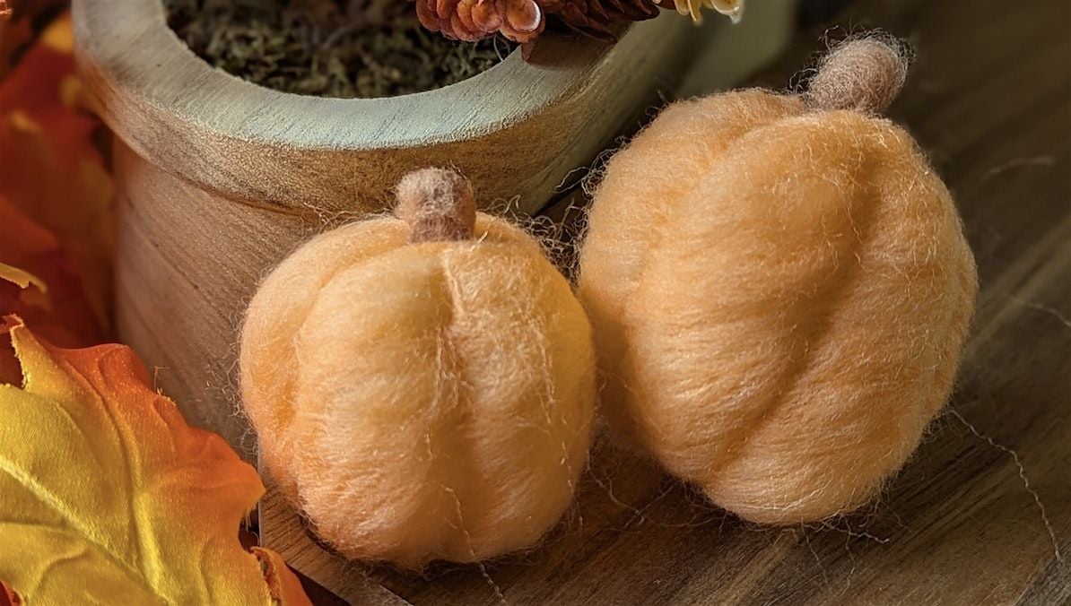 Make Your Own Needle Felted Pumpkins, 2 October | Event in Burnsville | AllEvents