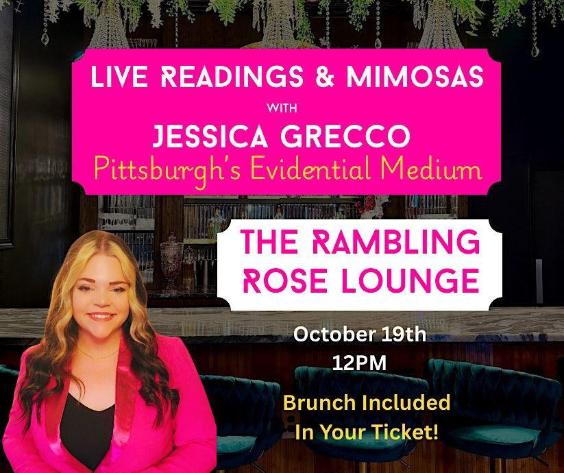Mimosas & Brunch | Live Readings with Jessica Grecco Psychic Medium, 19 October | Event in Mount Pleasant