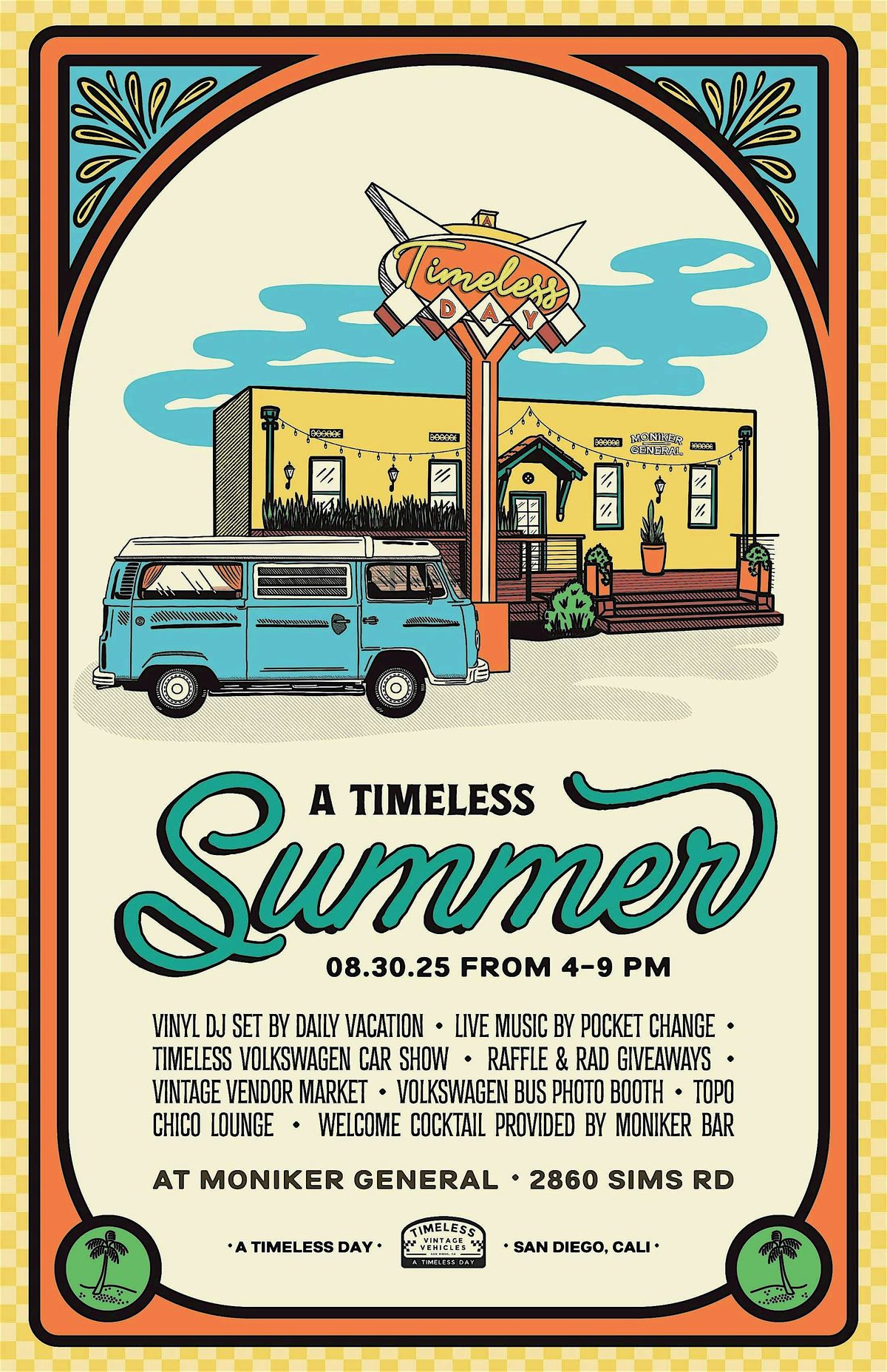 A Timeless Summer at Moniker General, 30 August | Event in San Diego | AllEvents