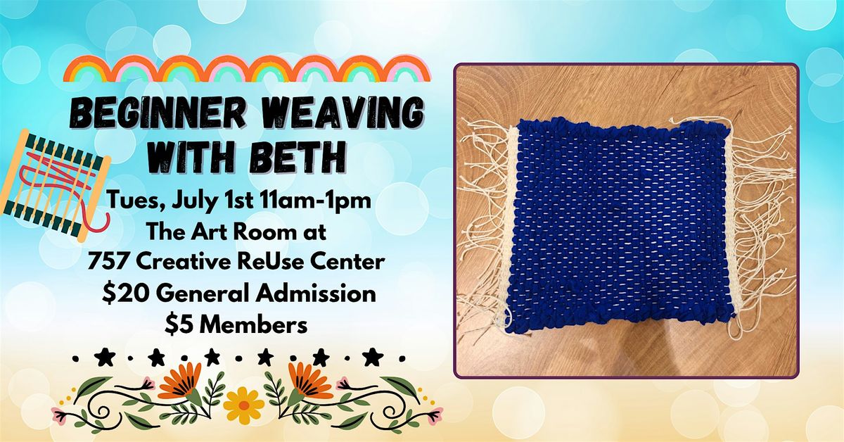 Beginner Weaving with Beth, 1 July | Event in Norfolk | AllEvents